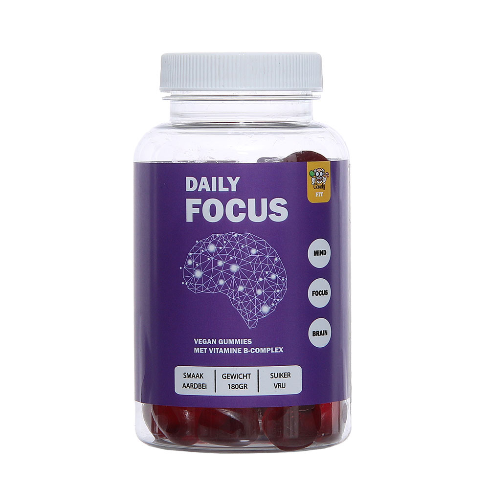 Daily Focus Gummies – 180 Gram