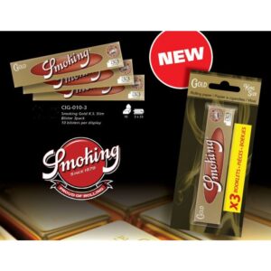 Smoking Gold 3 x 33 rolling papers